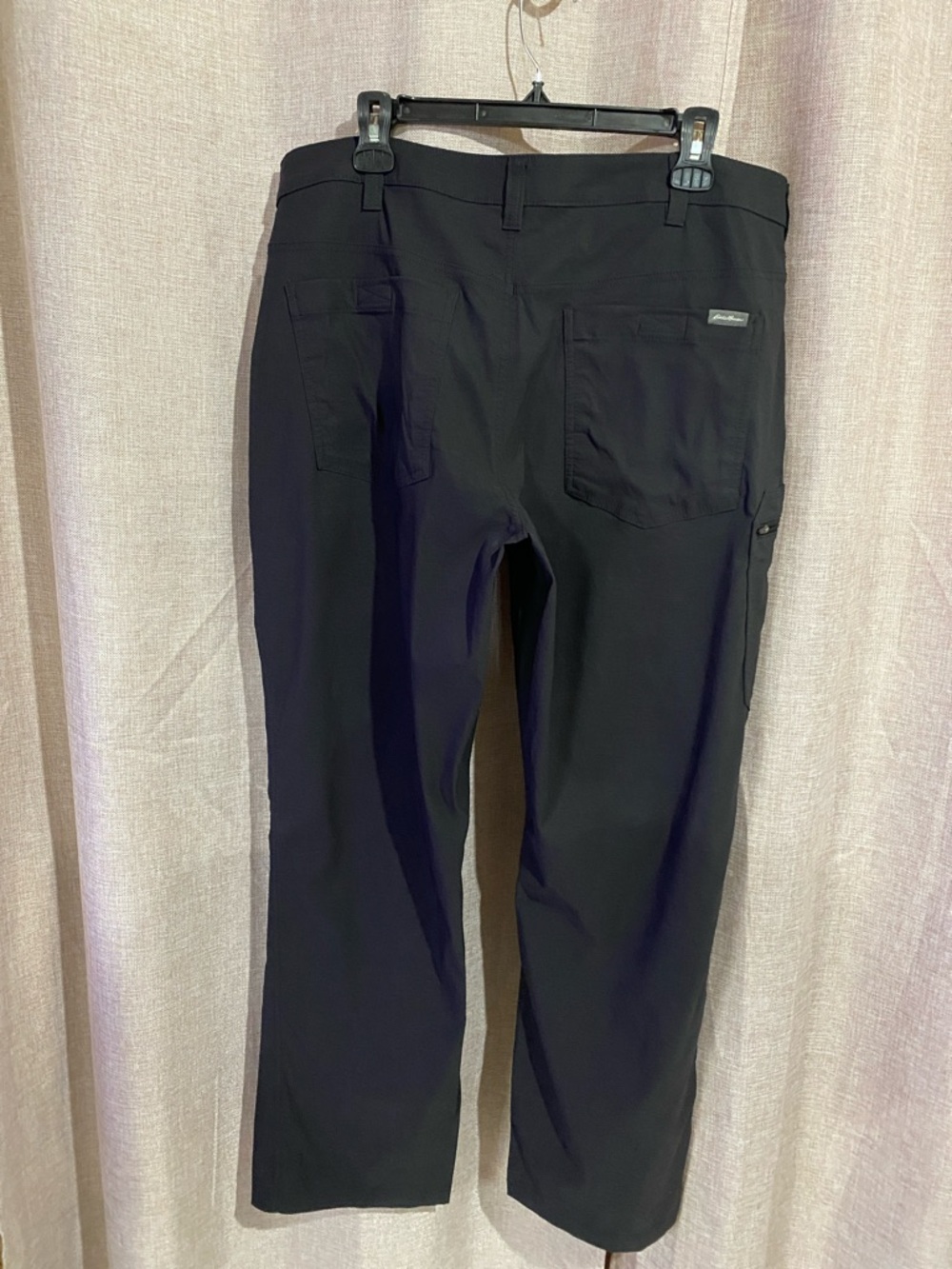 Eddie Bauer Black Men's Cargo Pants 38/32 - Picture 2 of 6